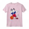 Dabbing Husky Cane Pallacanestro Haiti Basket Bandiera Sport Maglietta - Proud Supporter of Haiti Basketball Team