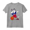 Dabbing Husky Cane Pallacanestro Haiti Basket Bandiera Sport Maglietta - Proud Supporter of Haiti Basketball Team