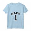 Haiti One Orgoglioso - Maglietta haitiana con Collo a V - Ideale per gli amanti del calcio Haiti