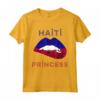 Haiti Principessa Haitiana - Maglietta Labbra Bocca Ragazza - Orgoglio Haitiano e Bandiera Haiti - Acquista Online