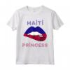 Haiti Principessa Haitiana - Maglietta Labbra Bocca Ragazza - Orgoglio Haitiano e Bandiera Haiti - Acquista Online