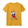 Donna Dabbing Husky Dog Haiti Calcio tifosi Jersey - Maglietta Calcio con Collo a V - Orgoglio haitiano per Appassionati di Calcio