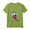 Donna Dabbing Husky Dog Haiti Calcio tifosi Jersey - Maglietta Calcio con Collo a V - Orgoglio haitiano per Appassionati di Calcio