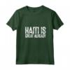 Donna Haiti è già grande Maglietta con Collo a V - Mostra il tuo orgoglio per Haiti!