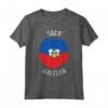 Camicia Haiti 100% | Camicia Haitiana orgogliosa con Bandiera Haiti | Maglietta per mostrare l'orgoglio haitiano