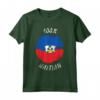 Camicia Haiti 100% | Camicia Haitiana orgogliosa con Bandiera Haiti | Maglietta per mostrare l'orgoglio haitiano