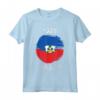 Camicia Haiti 100% | Camicia Haitiana orgogliosa con Bandiera Haiti | Maglietta per mostrare l'orgoglio haitiano