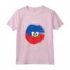 Camicia Haiti 100% | Camicia Haitiana orgogliosa con Bandiera Haiti | Maglietta per mostrare l'orgoglio haitiano
