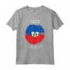 Camicia Haiti 100% | Camicia Haitiana orgogliosa con Bandiera Haiti | Maglietta per mostrare l'orgoglio haitiano