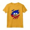 Proud Haitian Shirts - Strappato Bandiera Haiti Maglietta - Ideale per Mostrare il Tuo Orgoglio Haitiano