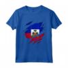 Proud Haitian Shirts - Strappato Bandiera Haiti Maglietta - Ideale per Mostrare il Tuo Orgoglio Haitiano