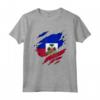 Proud Haitian Shirts - Strappato Bandiera Haiti Maglietta - Ideale per Mostrare il Tuo Orgoglio Haitiano