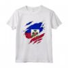 Proud Haitian Shirts - Strappato Bandiera Haiti Maglietta - Ideale per Mostrare il Tuo Orgoglio Haitiano