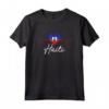 Haiti Cute Haiti Bandiera Cuore Battito - Maglietta Orgoglioso Haitiano - Ideale per Mostrare il Tuo Amore per Haiti