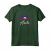 Haiti Cute Haiti Bandiera Cuore Battito - Maglietta Orgoglioso Haitiano - Ideale per Mostrare il Tuo Amore per Haiti
