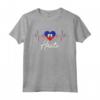 Haiti Cute Haiti Bandiera Cuore Battito - Maglietta Orgoglioso Haitiano - Ideale per Mostrare il Tuo Amore per Haiti