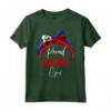 Proud Haitian Girl Haiti Maglietta - Lightweight Classic Cut Tee for Haiti Supporters