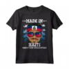 Haitiano Haiti Maglietta - Made in Haiti Perfection Guaranteed - Leggera e Taglio Classico