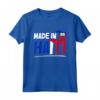 Giornata della Bandiera Haitiana - Maglietta Made in Haiti per Uomo e Donna - Abbigliamento Bandiera Haiti