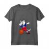 Dabbing Husky Haiti Basketball Pride - Donna Pallacanestro Maglietta con Collo a V - Ideale per Allenamenti o Come Regalo