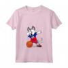 Dabbing Husky Haiti Basketball Pride - Donna Pallacanestro Maglietta con Collo a V - Ideale per Allenamenti o Come Regalo