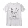 Haiti Est. 1804 Caraibi Grandi Antille Orgoglio Haitiano Maglietta - Design Vintage - Ideale Regalo per Haitiani - Stile Caraibico