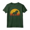 Retro Pitbull Shirt Men Women Kids Dog Mom Dad - Vintage Pitbull Silhouette Tee for Dog Lovers - Great for Christmas, Thanksgiving, Halloween