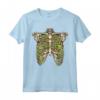 Divertente Weed Rib Cage - 420 T-Shirt Maglietta per Amanti delle Erbacce e della Marijuana - Regalo per Festival e Dispensari di Erbe Infestanti