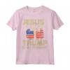 Jesus Is My Savior Trump Is My President - Funny Political Maglietta for Men and Women - Great Gift for Trump Supporters on Christmas or Birthdays