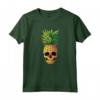 Maglietta Hawaiana con Teschio di Ananas - Design Aloha State - Ideale per Surfisti e Amanti delle Hawaii