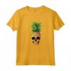 Maglietta Hawaiana con Teschio di Ananas - Design Aloha State - Ideale per Surfisti e Amanti delle Hawaii