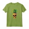 Maglietta Hawaiana con Teschio di Ananas - Design Aloha State - Ideale per Surfisti e Amanti delle Hawaii