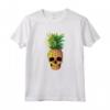 Maglietta Hawaiana con Teschio di Ananas - Design Aloha State - Ideale per Surfisti e Amanti delle Hawaii