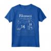 Nerd Fibonacci Citazione Golden Spiral Algebra Matematica Insegnante Maglietta - Regalo Unico per Geek e Amanti della Scienza durante le Vacanze
