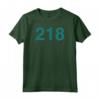 HapTiger Player 218 Costume Maglietta - Official Netflix Korean Drama Game Tee - Lee Yoo-mi Jung Ho-yeon Halloween Apparel