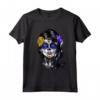 Gotico Donna Teschio Dia de los Muertos - Maglietta unica per Halloween e Eventi Speciali - Ideale per Compleanno o Natale