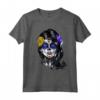 Gotico Donna Teschio Dia de los Muertos - Maglietta unica per Halloween e Eventi Speciali - Ideale per Compleanno o Natale