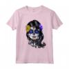 Gotico Donna Teschio Dia de los Muertos - Maglietta unica per Halloween e Eventi Speciali - Ideale per Compleanno o Natale