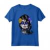 Gotico Donna Teschio Dia de los Muertos - Maglietta unica per Halloween e Eventi Speciali - Ideale per Compleanno o Natale
