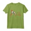 Hamiltonstövare (Foxhound svedese) ECG Battito Cardiaco del Cane Maglietta - Regalo per Amanti dei Cani - Ideale per Compleanni e Vacanze
