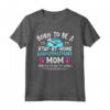 Born To Be A Hamiltonstovare Mamma - Divertente Maglietta a Tema Animali Domestici - Ideale per Amanti della Razza Hamiltonstovare
