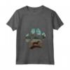 Donna Hamiltonstovare Paw Mom Dad Dog Amante - Maglietta con Collo a V - Regalo per amanti di cani - Design Vintage Mountain