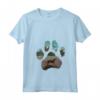 Donna Hamiltonstovare Paw Mom Dad Dog Amante - Maglietta con Collo a V - Regalo per amanti di cani - Design Vintage Mountain