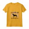 Donna Life Better Hamiltonstovare Rainbow Dog Donne Maglietta con Collo a V - Regalo Amante dei Cani