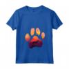 Donna Paw Hamiltonstovare Cane Mamma Papà Uomini Donne Maglietta - Regalo per Amanti dei Cani - Silhouette Paw Dog Sunset