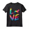 Hamiltonstovare Tie Dye Love Dog Mamma Papà Maglietta - Regalo per Cani Ideale per Compleanni o Natale
