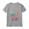 Donna Hamiltonstovare Tie Dye Love Dog Mamma Papà Maglietta con Collo a V - Regalo per Cani - Ideale per Compleanni, Natale o Ringraziamento