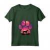 Donna Hamiltonstovare Paw Mom Dad Dog Amante Uomini Maglietta con Collo a V - Regalo Perfetto per Natale, Ringraziamento, San Valentino o Compleanni
