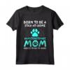 Born To Be A Hamiltonstovare Mamma Divertente Foxhound Svedese Maglietta - Tendenza Animali Domestici per Amanti Cani