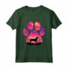 Hamiltonstovare Paw Mom Dad Dog - Maglietta per Amanti Cani - Regalo Perfetto per Natale o Compleanni - Paw Dog Silhouette Mountain Design